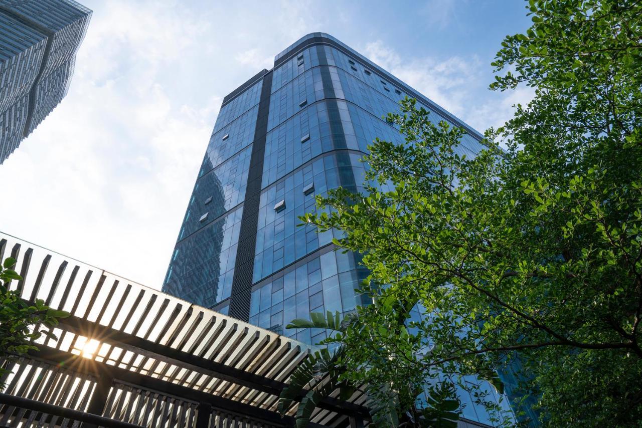 Ascott Ifc Guangzhou Apartment Exterior foto