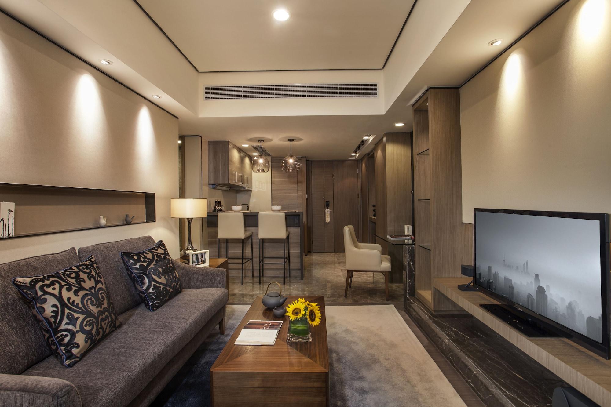Ascott Ifc Guangzhou Apartment Exterior foto