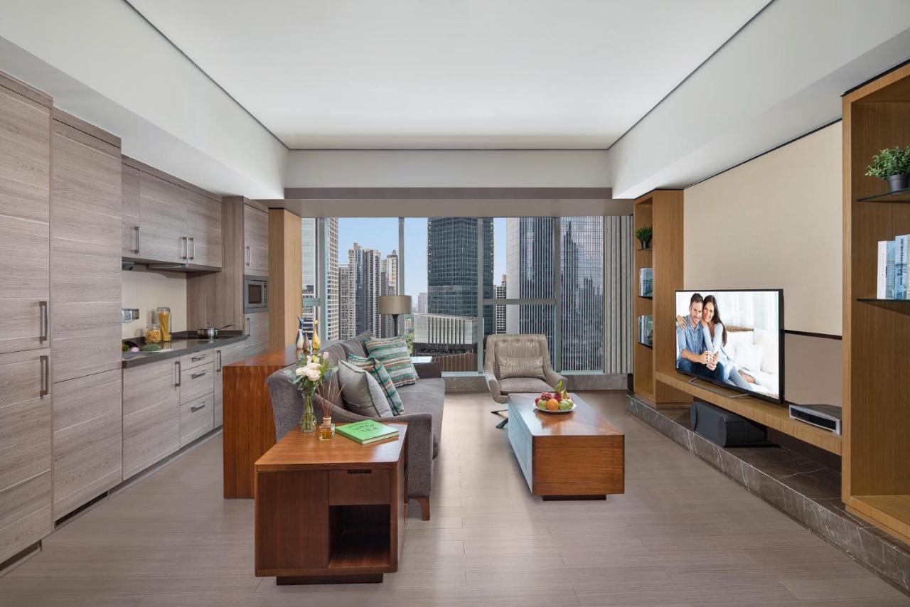 Ascott Ifc Guangzhou Apartment Exterior foto