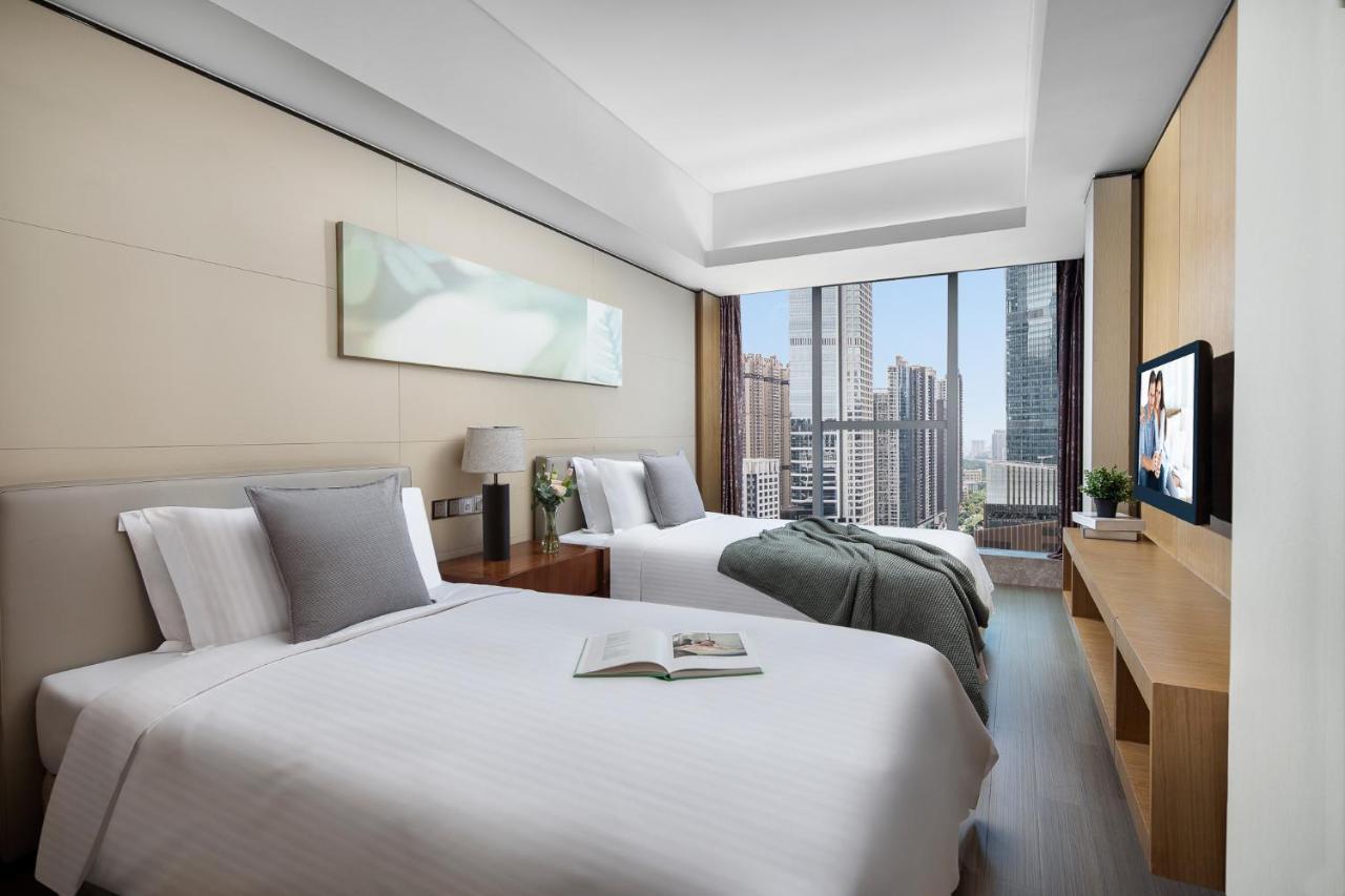 Ascott Ifc Guangzhou Apartment Exterior foto