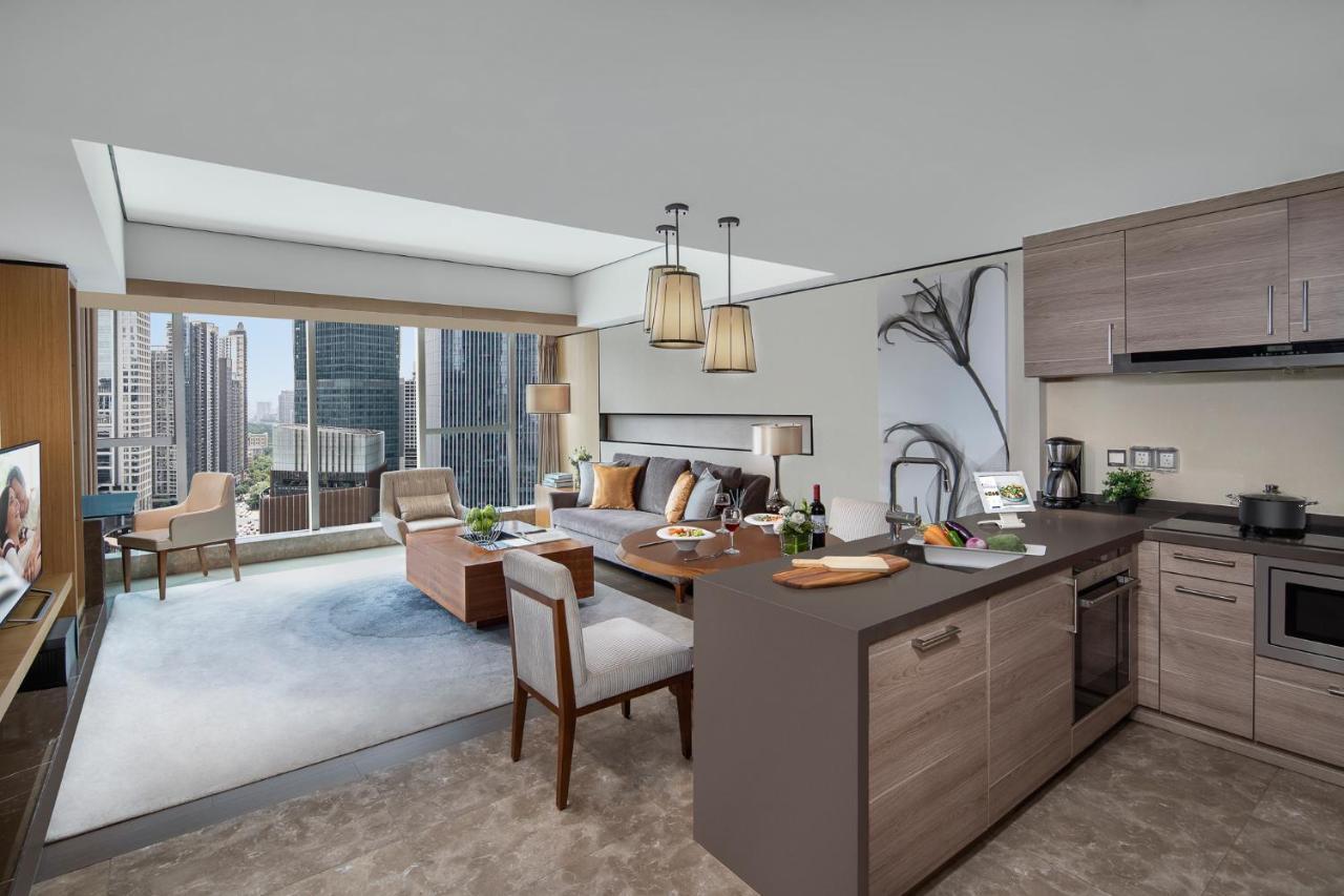 Ascott Ifc Guangzhou Apartment Exterior foto