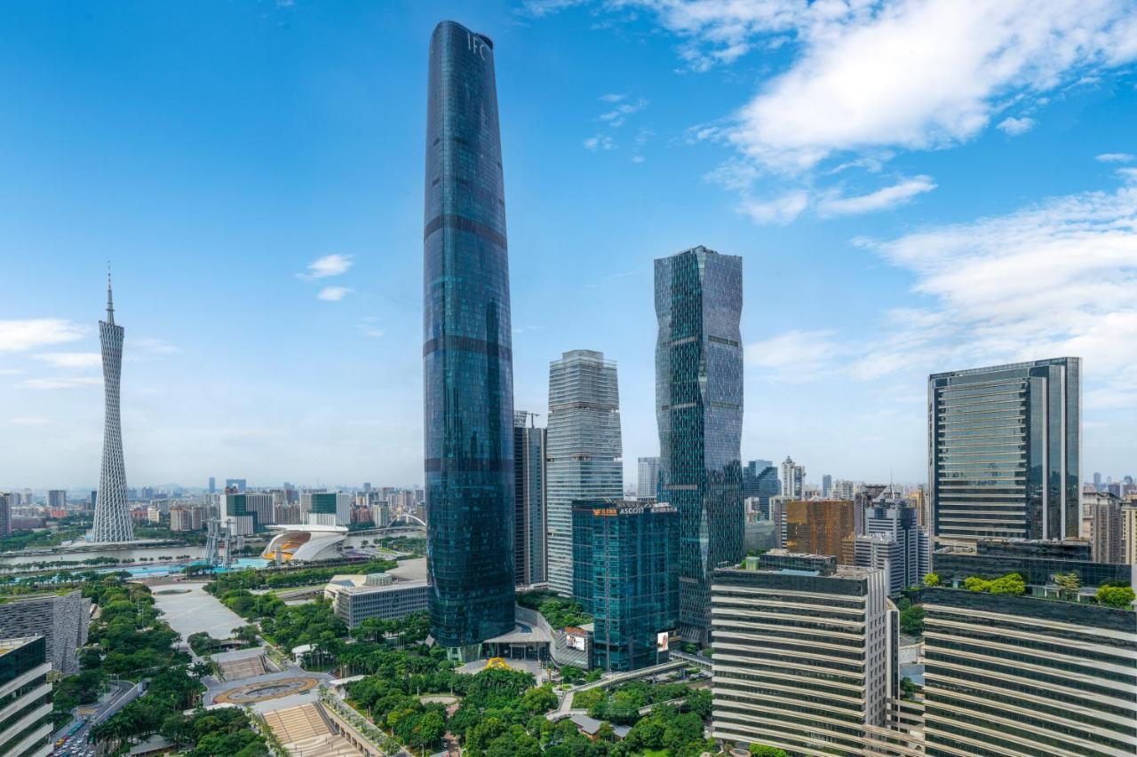 Ascott Ifc Guangzhou Apartment Exterior foto