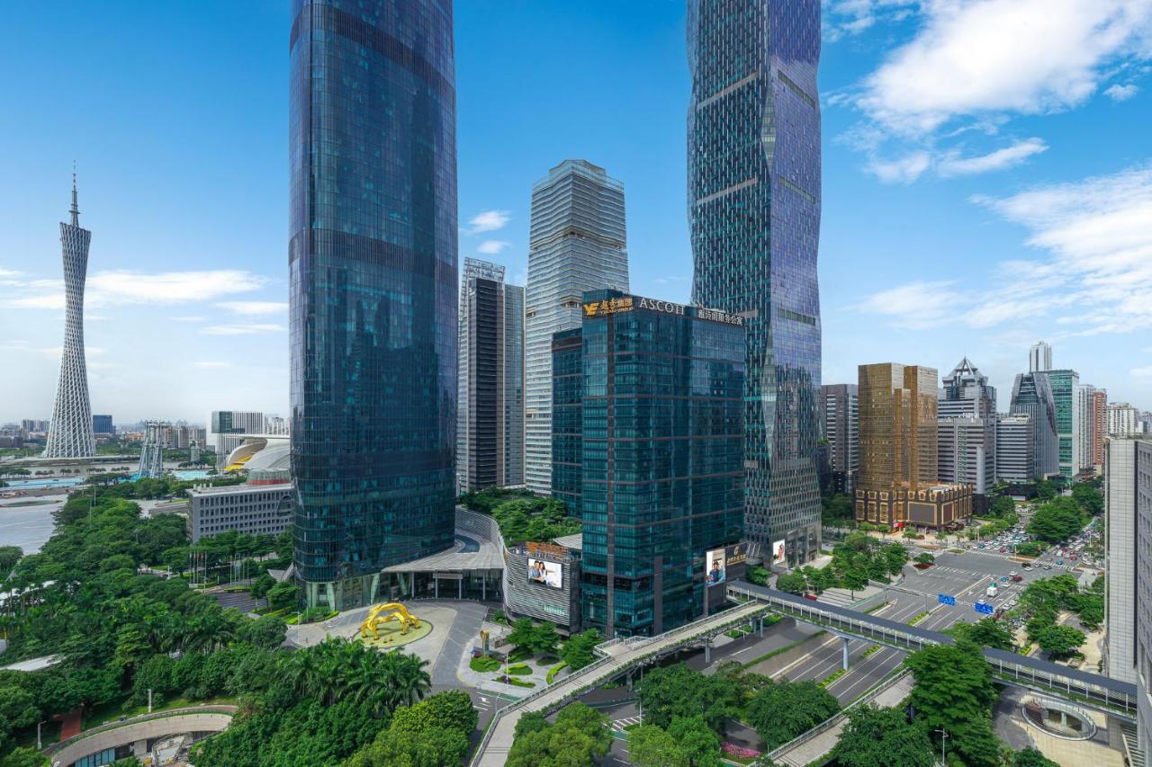 Ascott Ifc Guangzhou Apartment Exterior foto