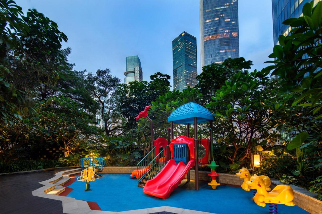 Ascott Ifc Guangzhou Apartment Exterior foto