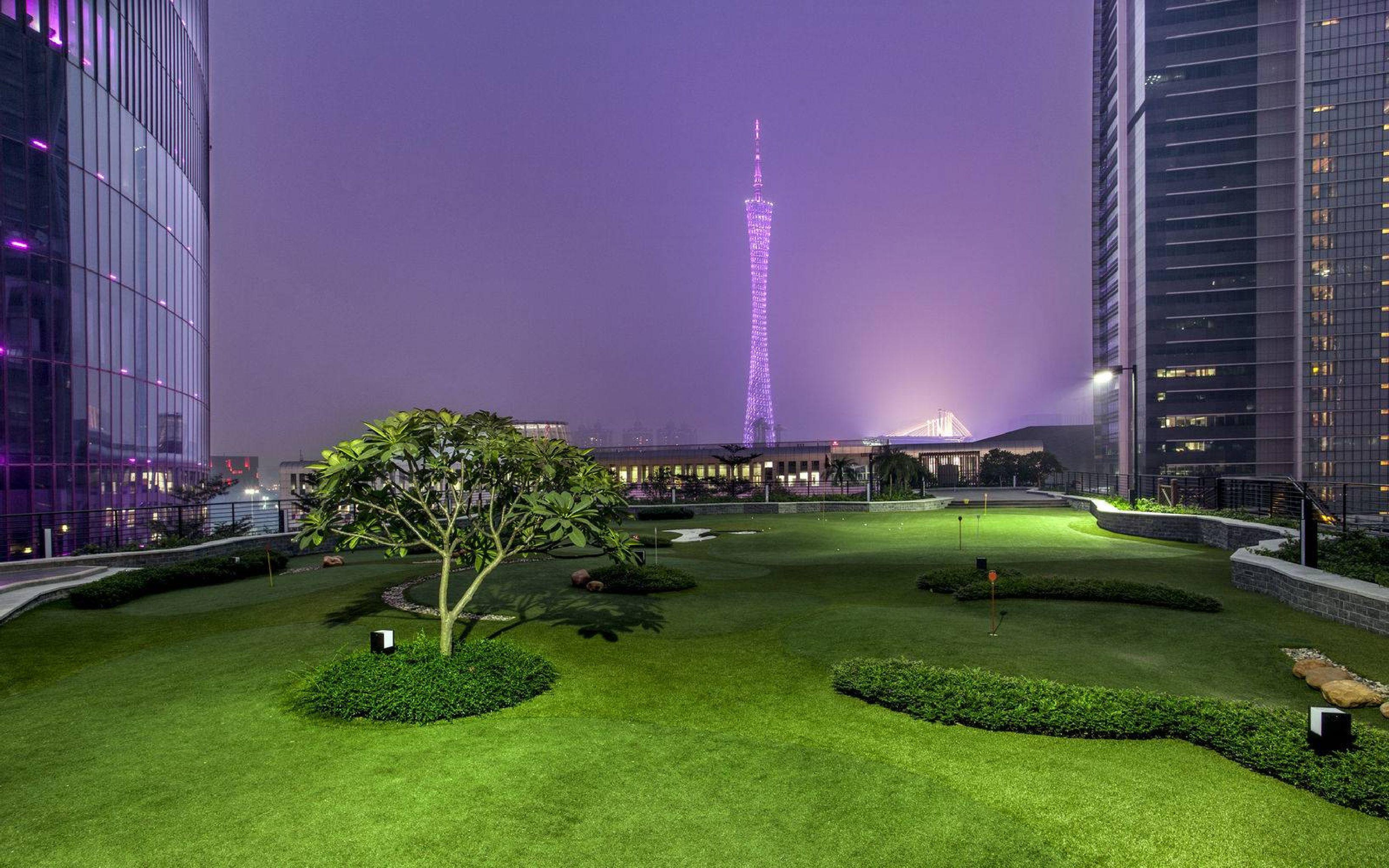 Ascott Ifc Guangzhou Apartment Exterior foto