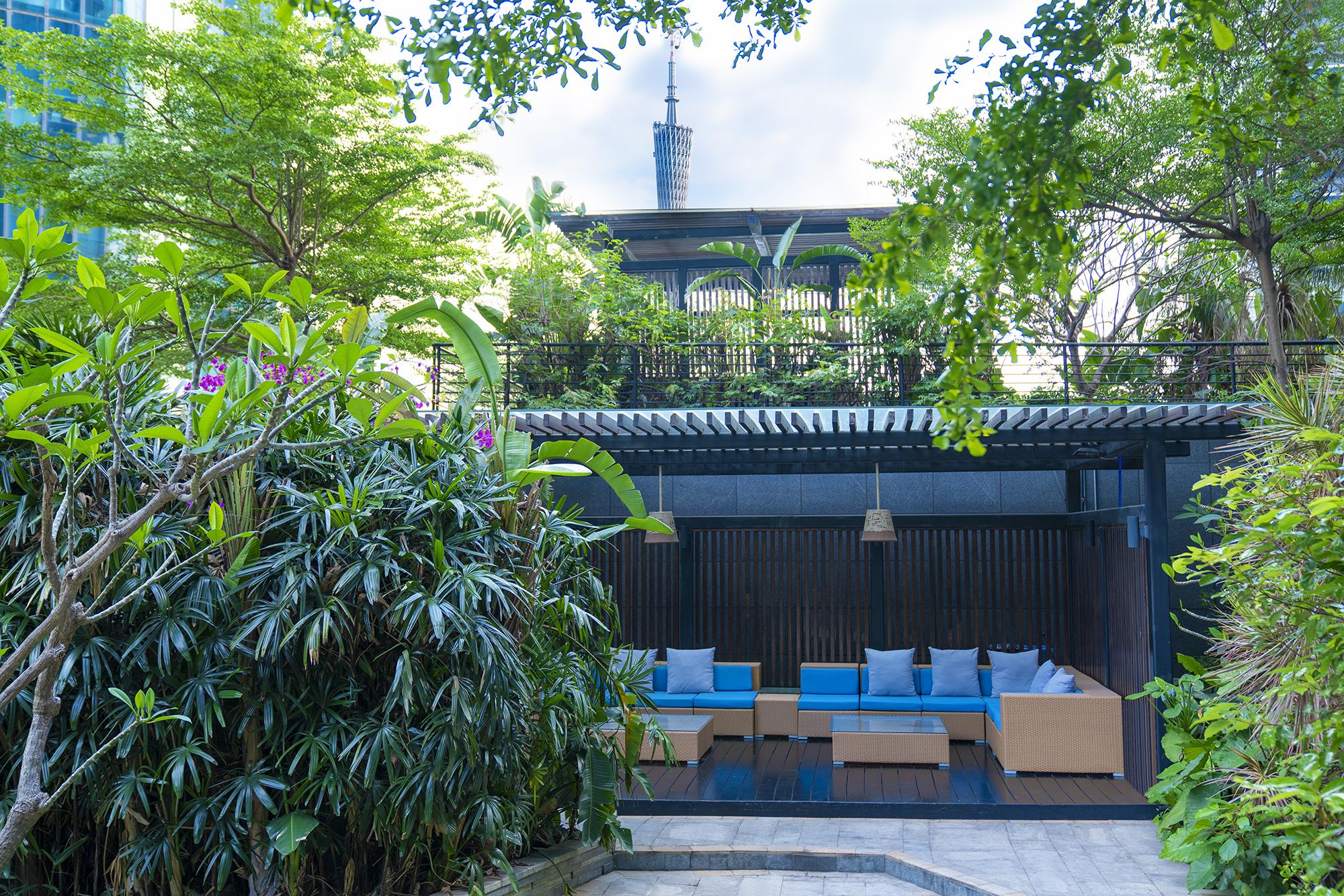 Ascott Ifc Guangzhou Apartment Exterior foto