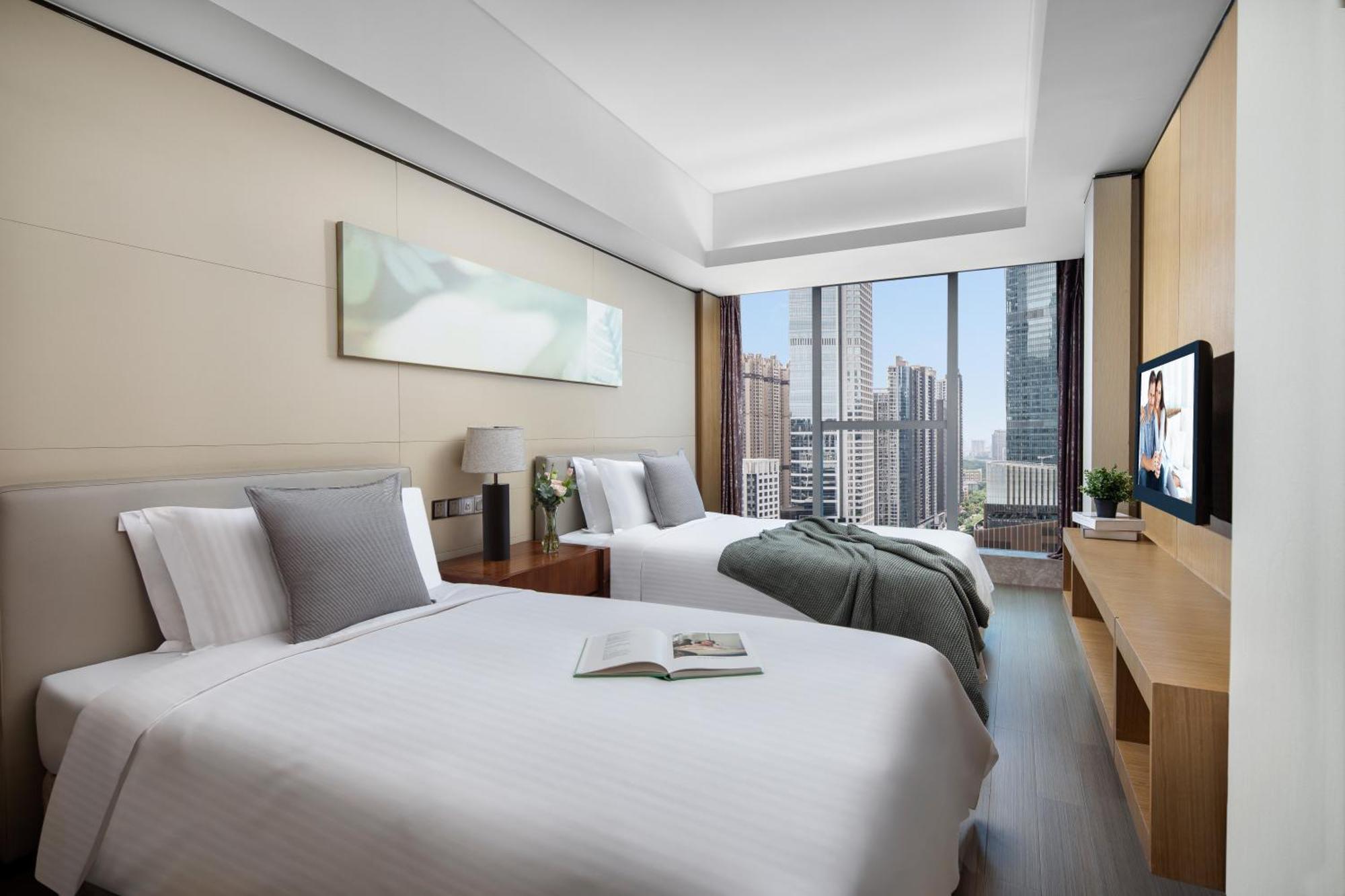 Ascott Ifc Guangzhou Apartment Exterior foto