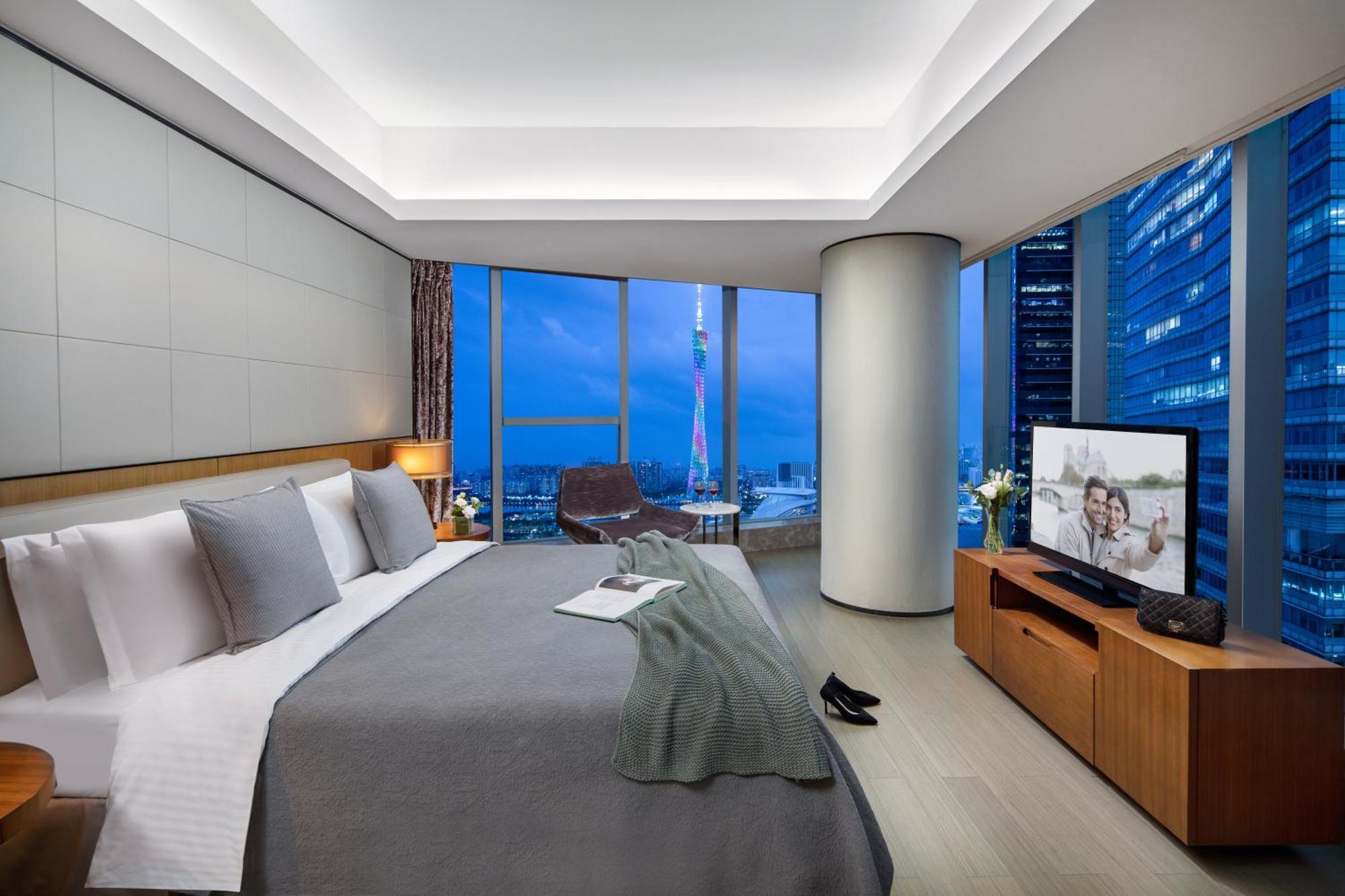 Ascott Ifc Guangzhou Apartment Exterior foto