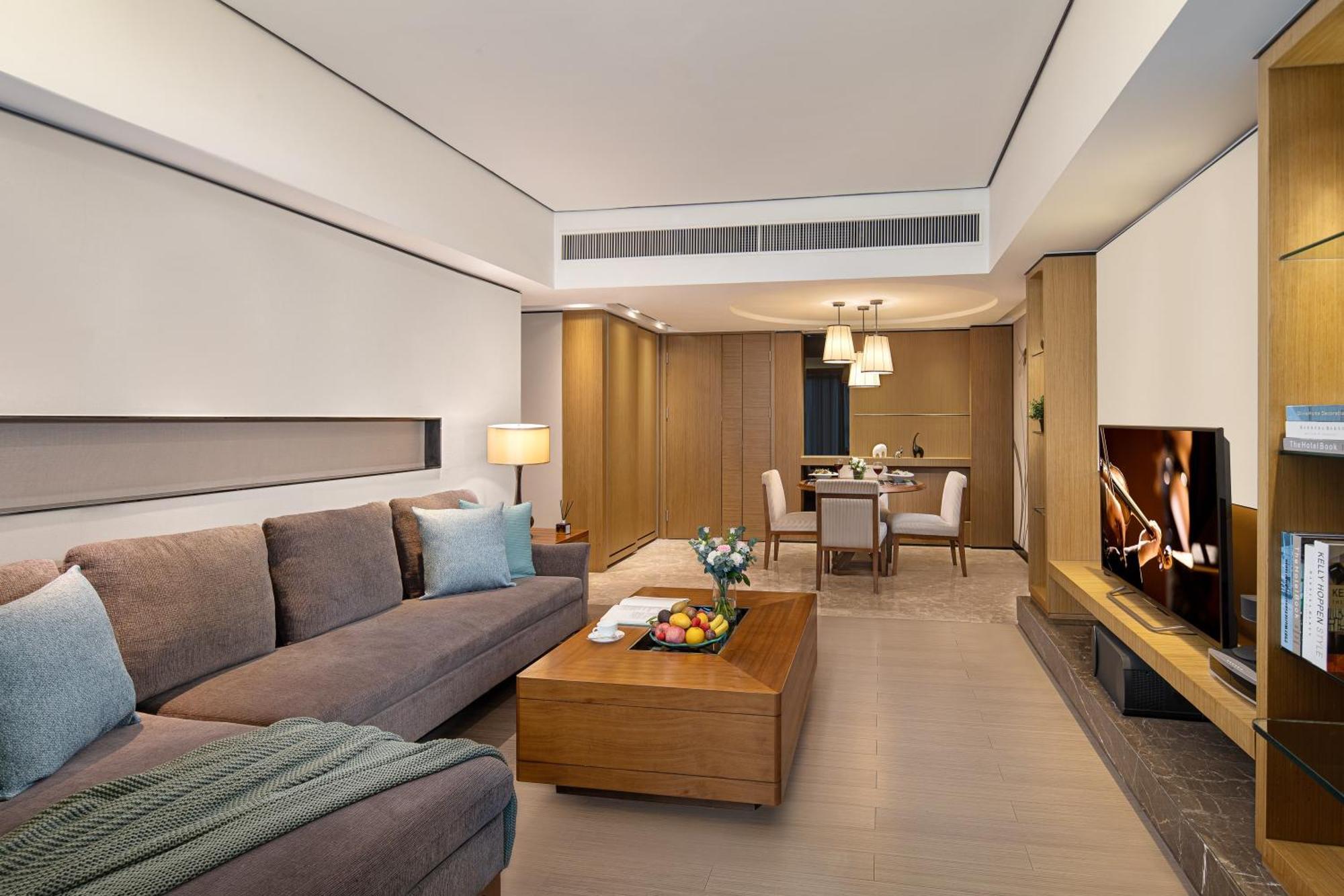 Ascott Ifc Guangzhou Apartment Exterior foto