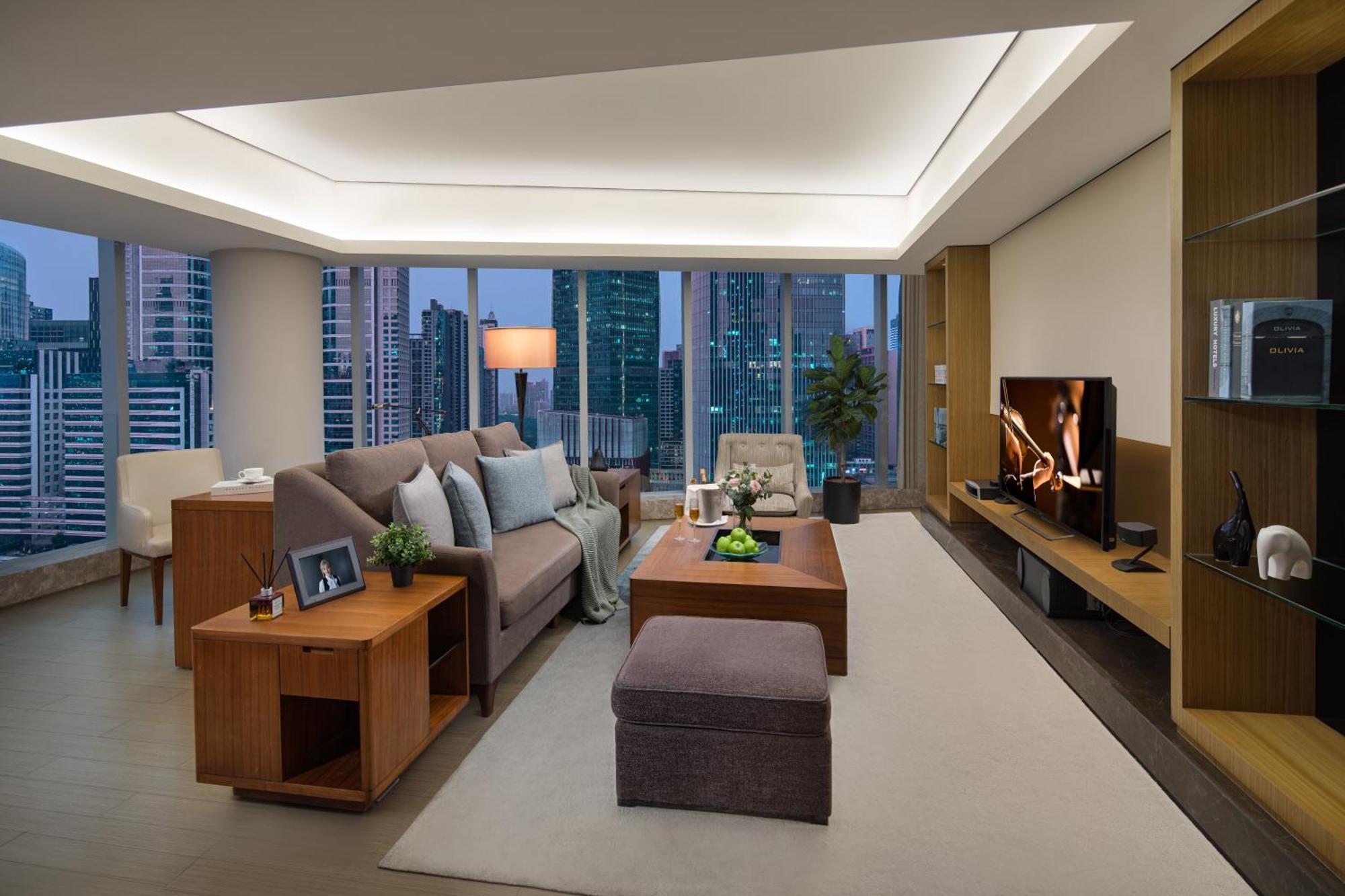 Ascott Ifc Guangzhou Apartment Exterior foto