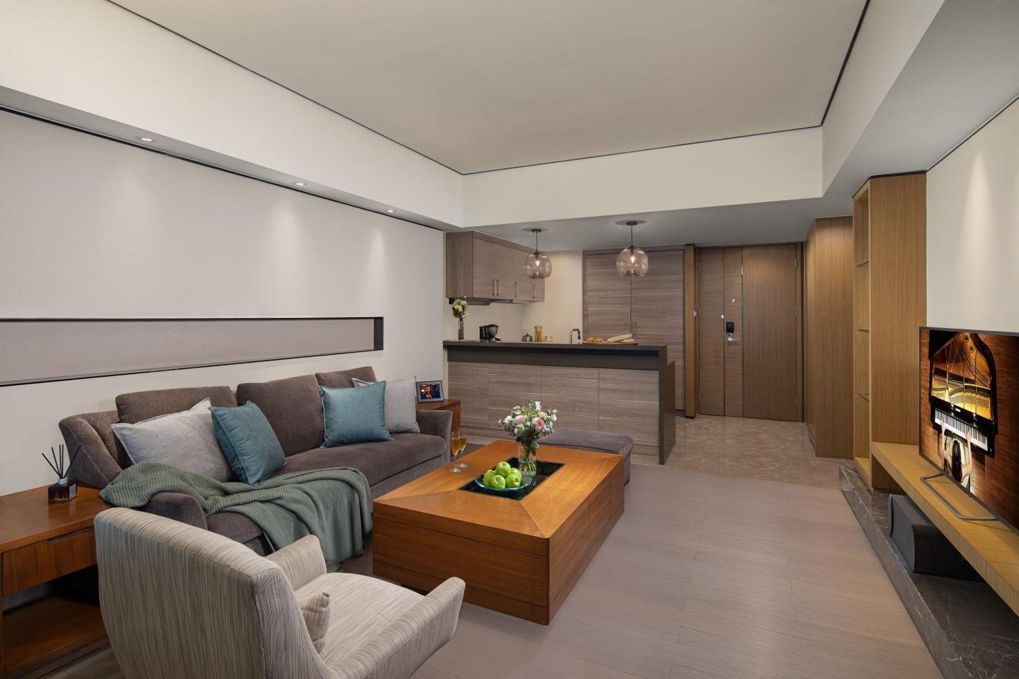 Ascott Ifc Guangzhou Apartment Exterior foto