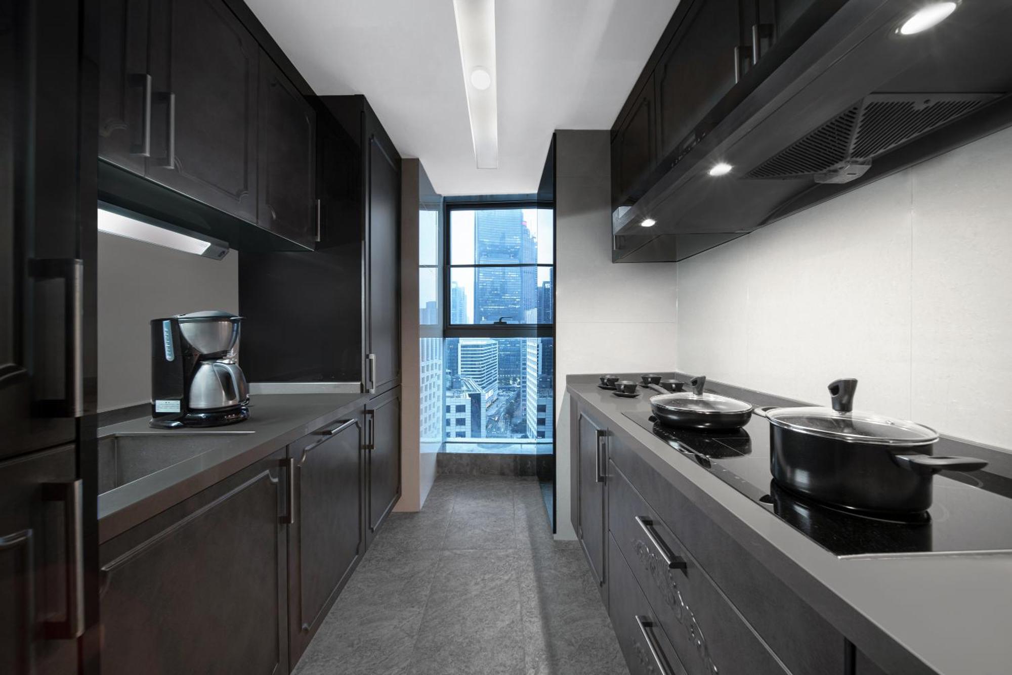 Ascott Ifc Guangzhou Apartment Exterior foto
