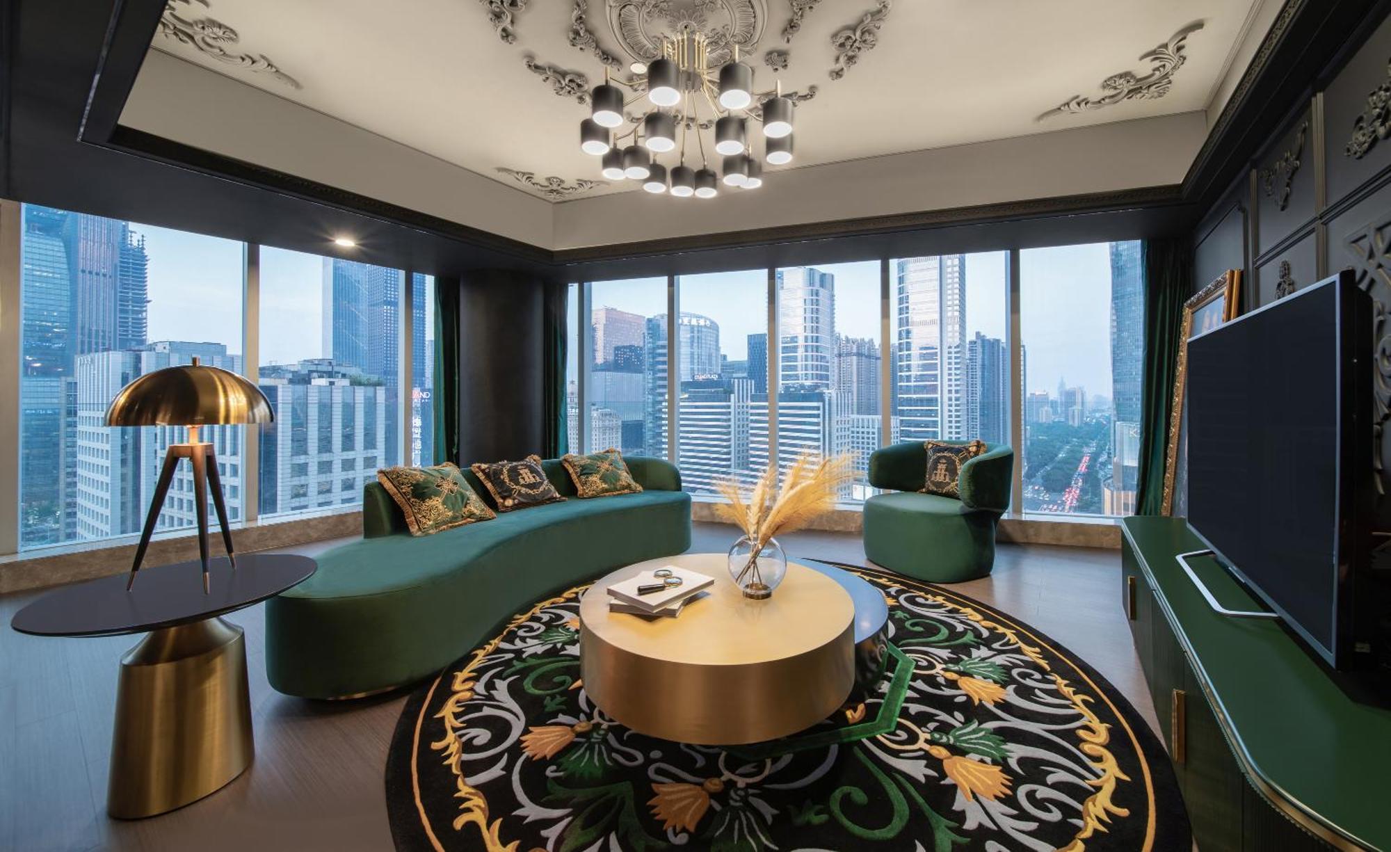 Ascott Ifc Guangzhou Apartment Exterior foto