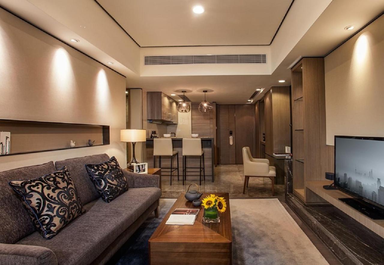 Ascott Ifc Guangzhou Apartment Exterior foto